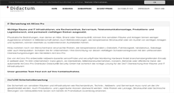 Desktop Screenshot of akcess-pro.de